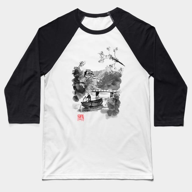 the bridge Baseball T-Shirt by pechane